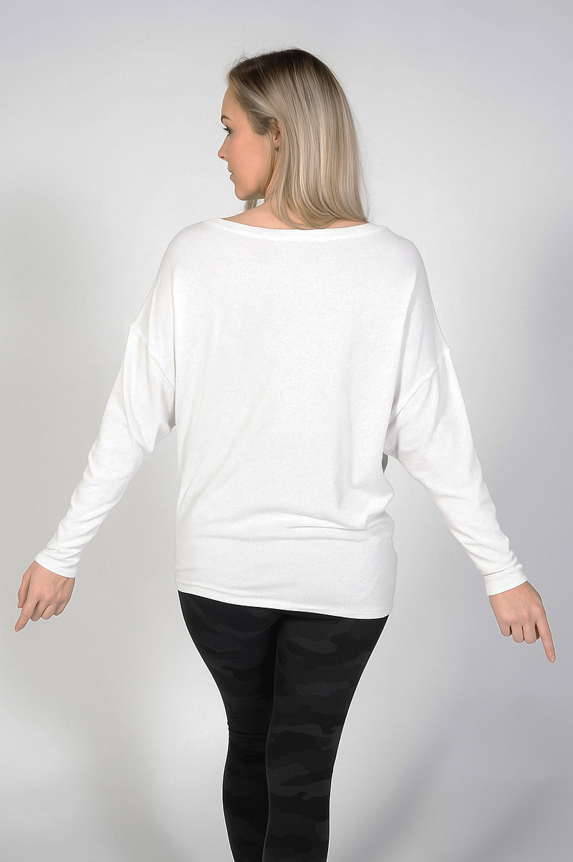 FIONA BAMBOO-BLEND TOP