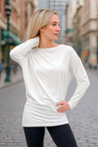 FIONA BAMBOO-BLEND TOP