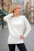 FIONA BAMBOO-BLEND TOP - J76 Bamboo Wear