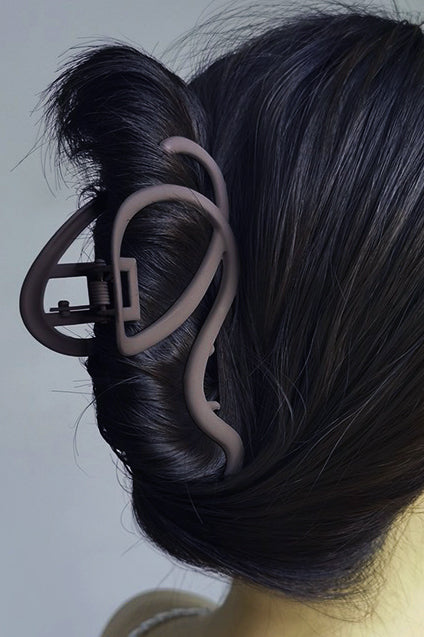 MUSIC NOTE METAL CLAW HAIR CLIP
