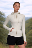 HOLLY JACKET – Slim Fit Athletic Zip Jacket - J76 Bamboo Wear