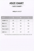 HOLLY JACKET – Slim Fit Athletic Zip Jacket - J76 Bamboo Wear