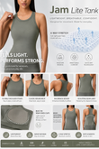 JAM LITE TANK - J76 Bamboo Wear