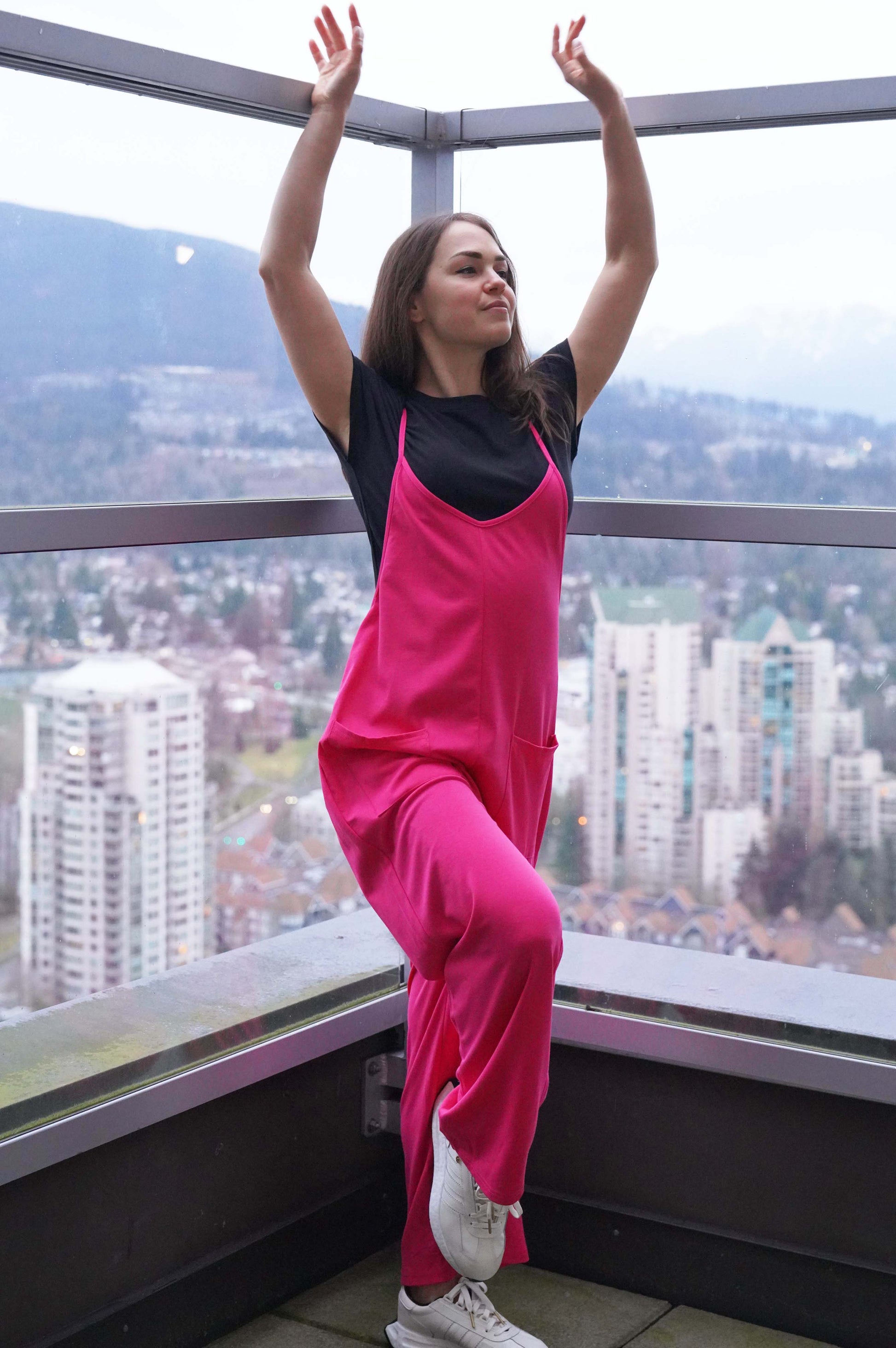 JENIFER BAMBOO-BLEND JUMPSUIT-Restock Soon - J76 Bamboo Wear