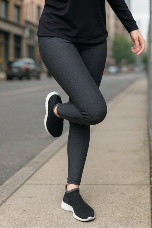 KRYE BAMBOO-BLEND FLEECE LEGGING-Restocked - J76 Bamboo Wear