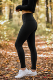 KRYE BAMBOO-BLEND FLEECE LEGGING-Restocked