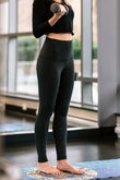 KRYE BAMBOO-BLEND FLEECE LEGGING-Restocked