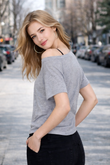 LIZA BAMBOO-BLEND TEE - J76 Bamboo Wear