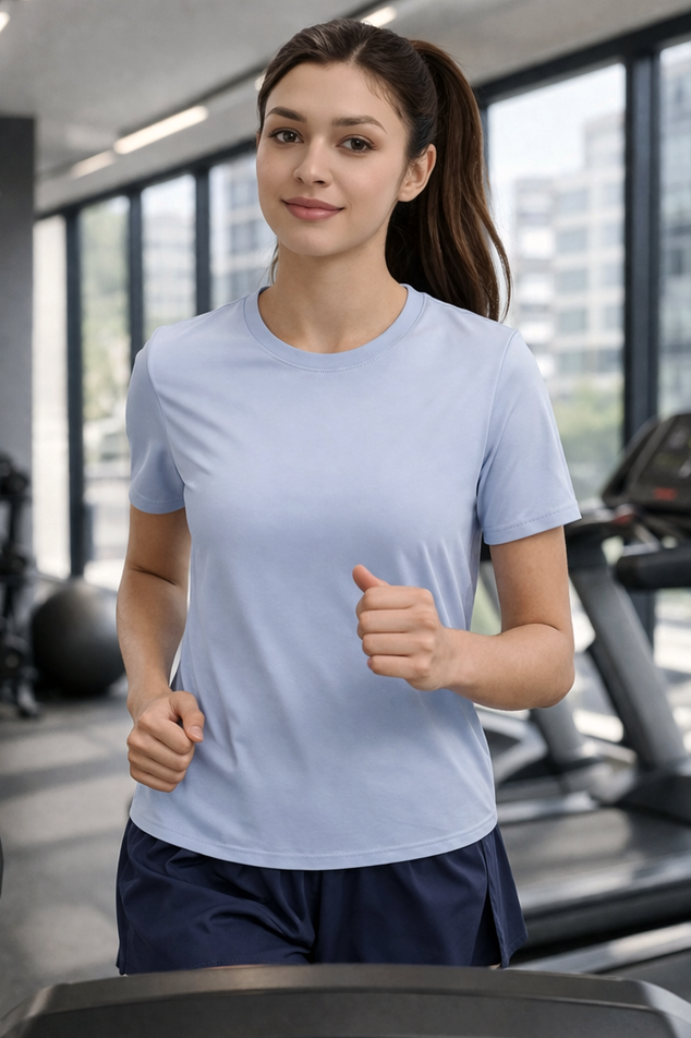 LOIS BAMBOO-BLEND TEE - J76 Bamboo Wear
