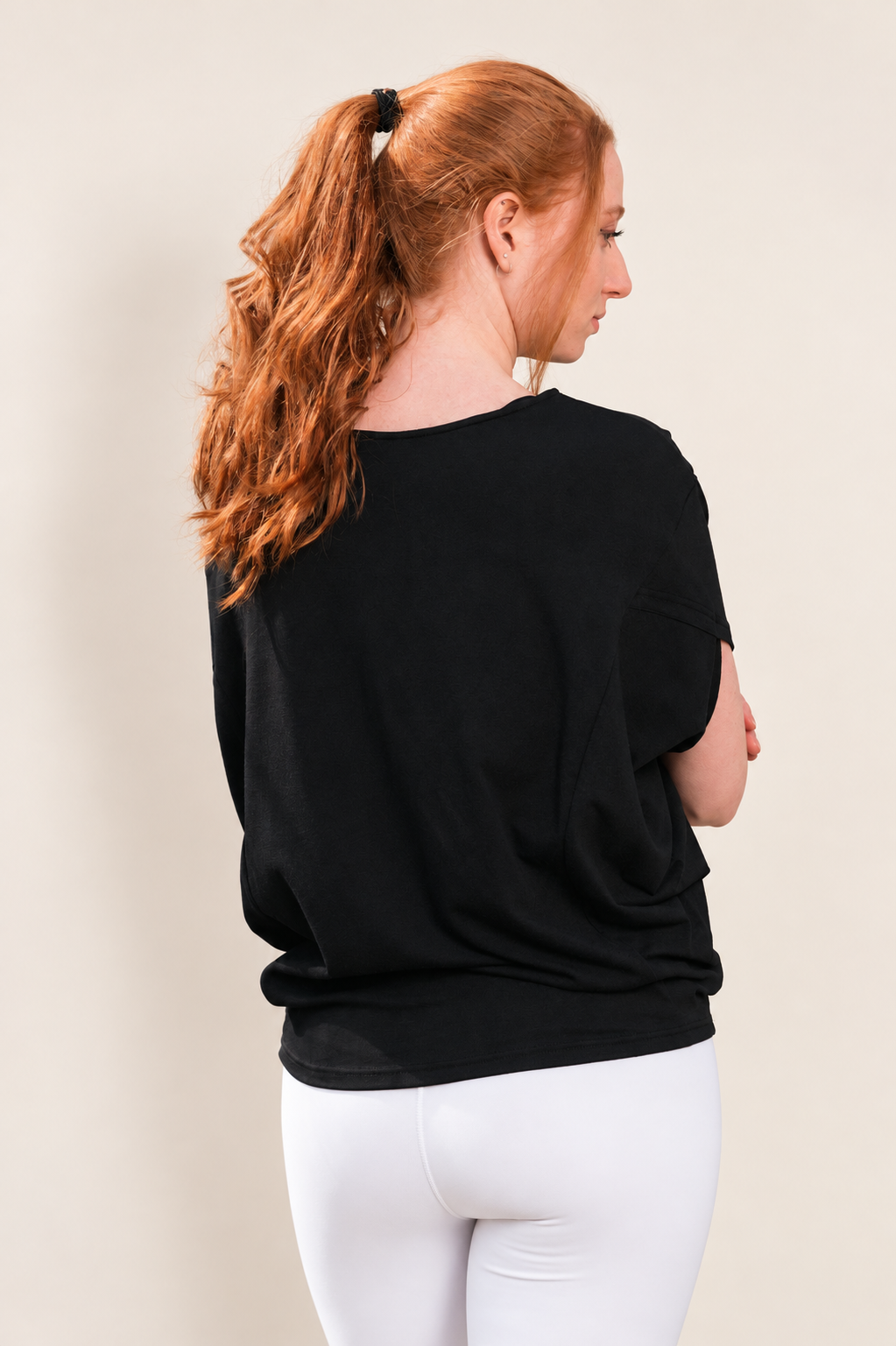 Lucia Bamboo-Blend Top (Reversible)