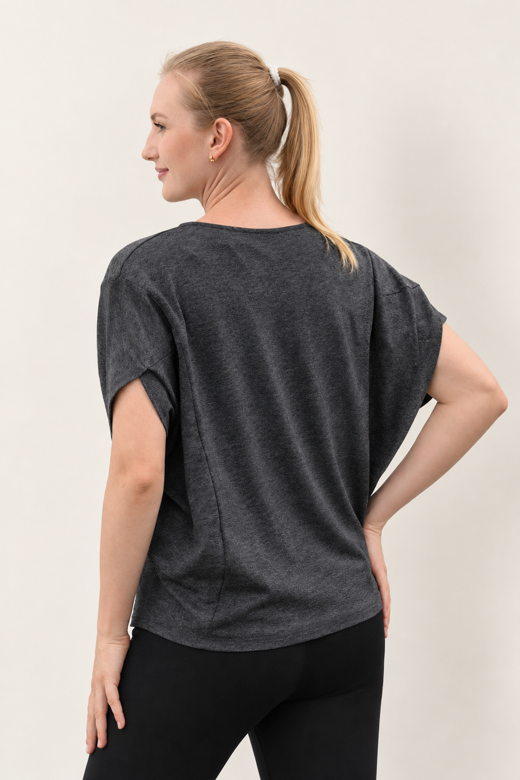 Lucia Bamboo-Blend Top (Reversible)