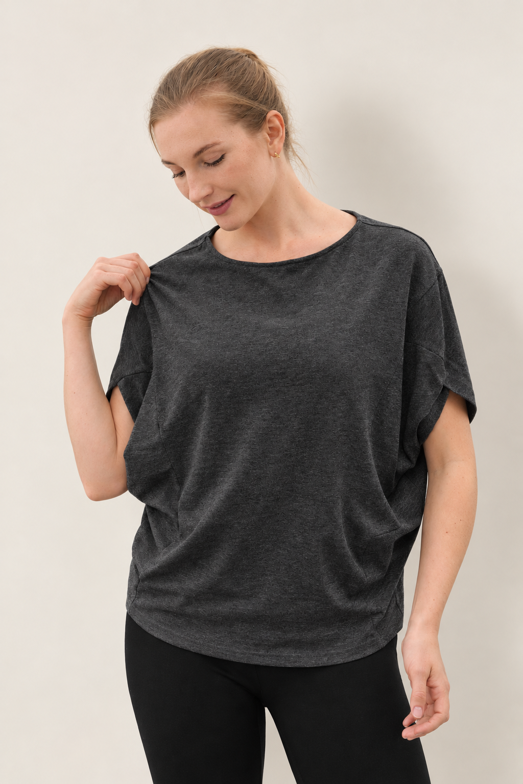 Lucia Bamboo-Blend Top (Reversible)