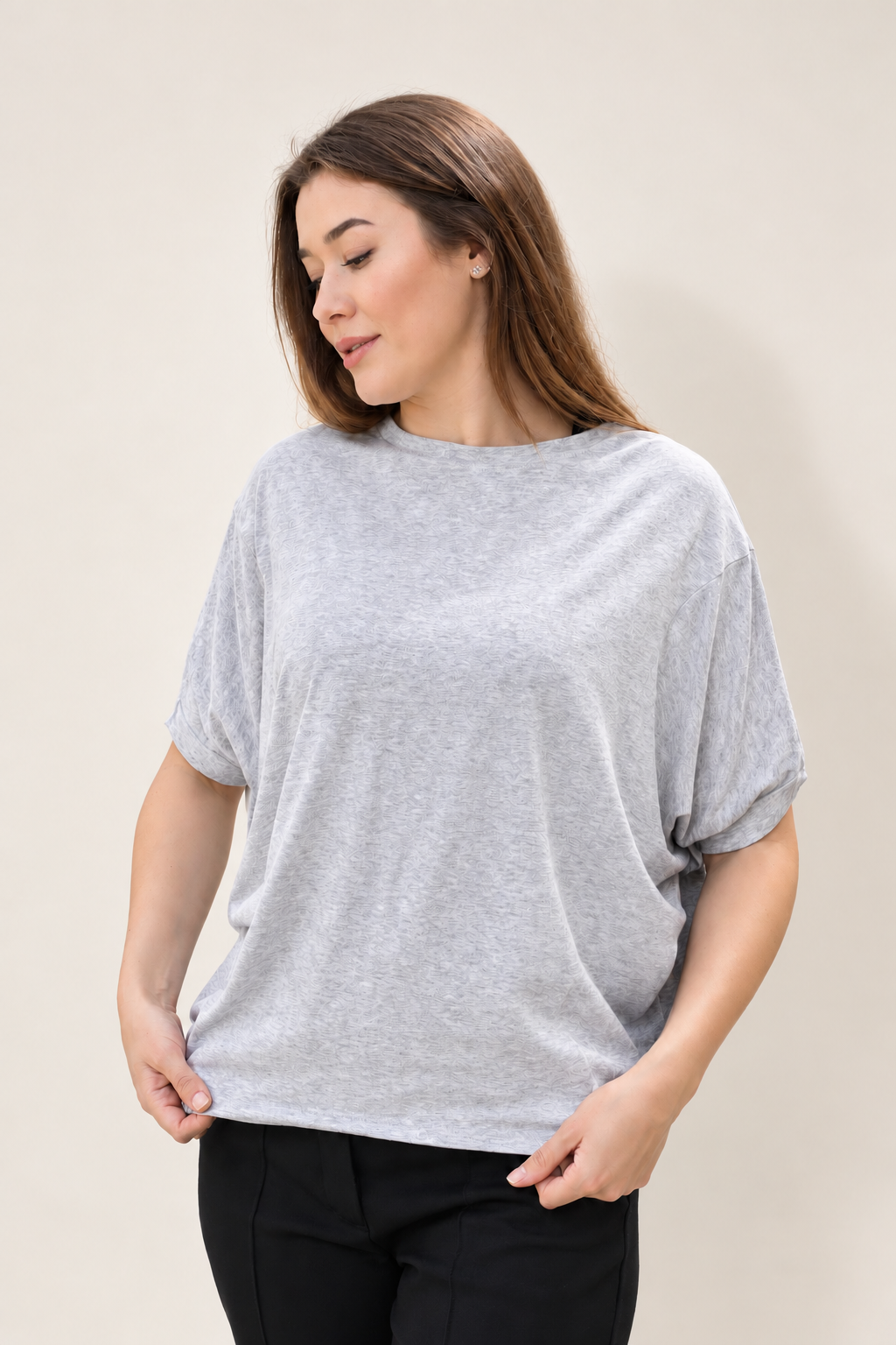 Lucia Bamboo-Blend Top (Reversible)