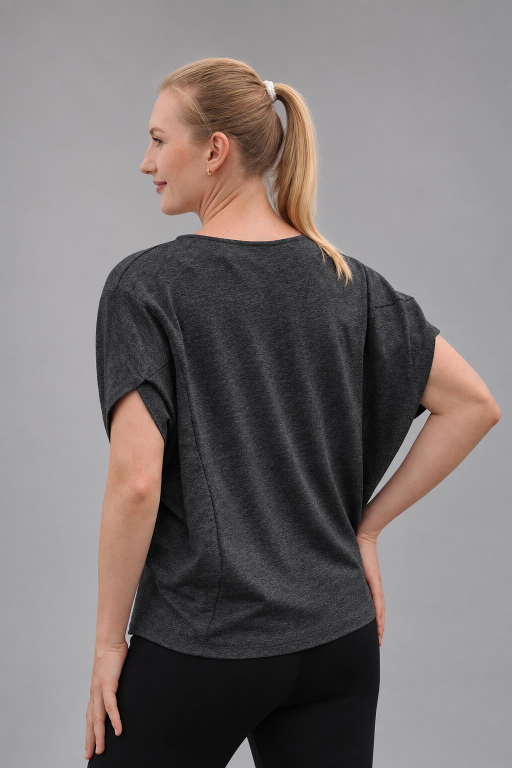 Lucia Bamboo-Blend Top (Reversible)