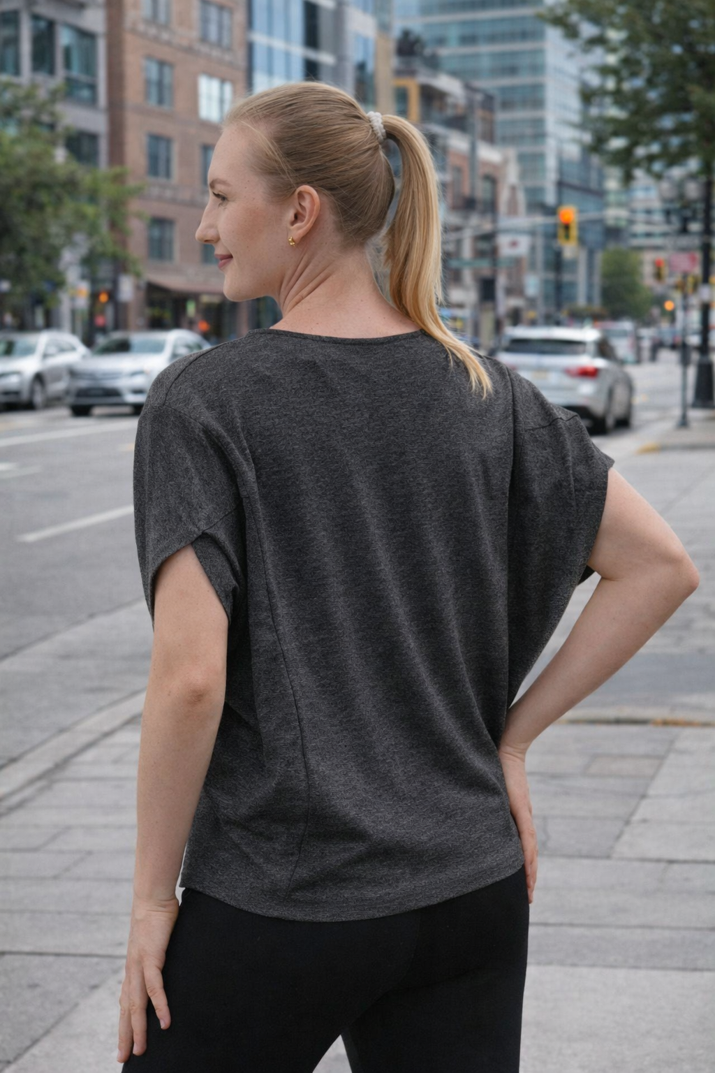 LUCIA BAMBOO-BLEND TOP (Reversible) - J76 Bamboo Wear