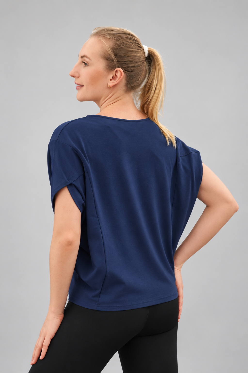 Lucia Bamboo-Blend Top (Reversible)