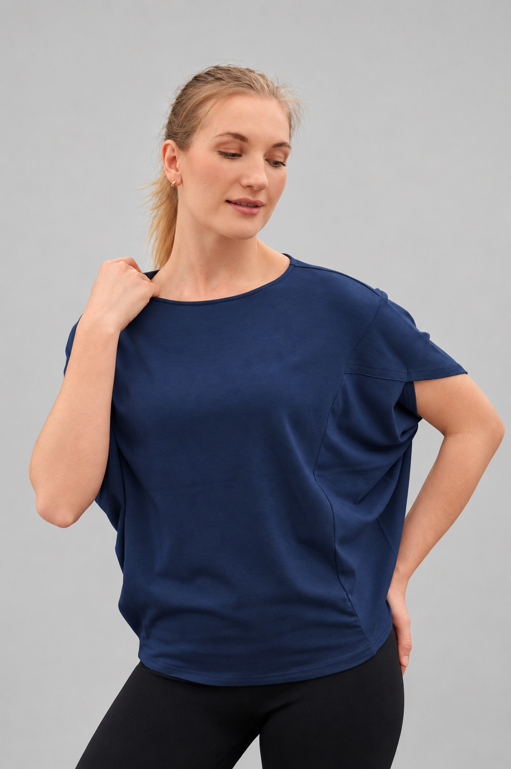 Lucia Bamboo-Blend Top (Reversible)