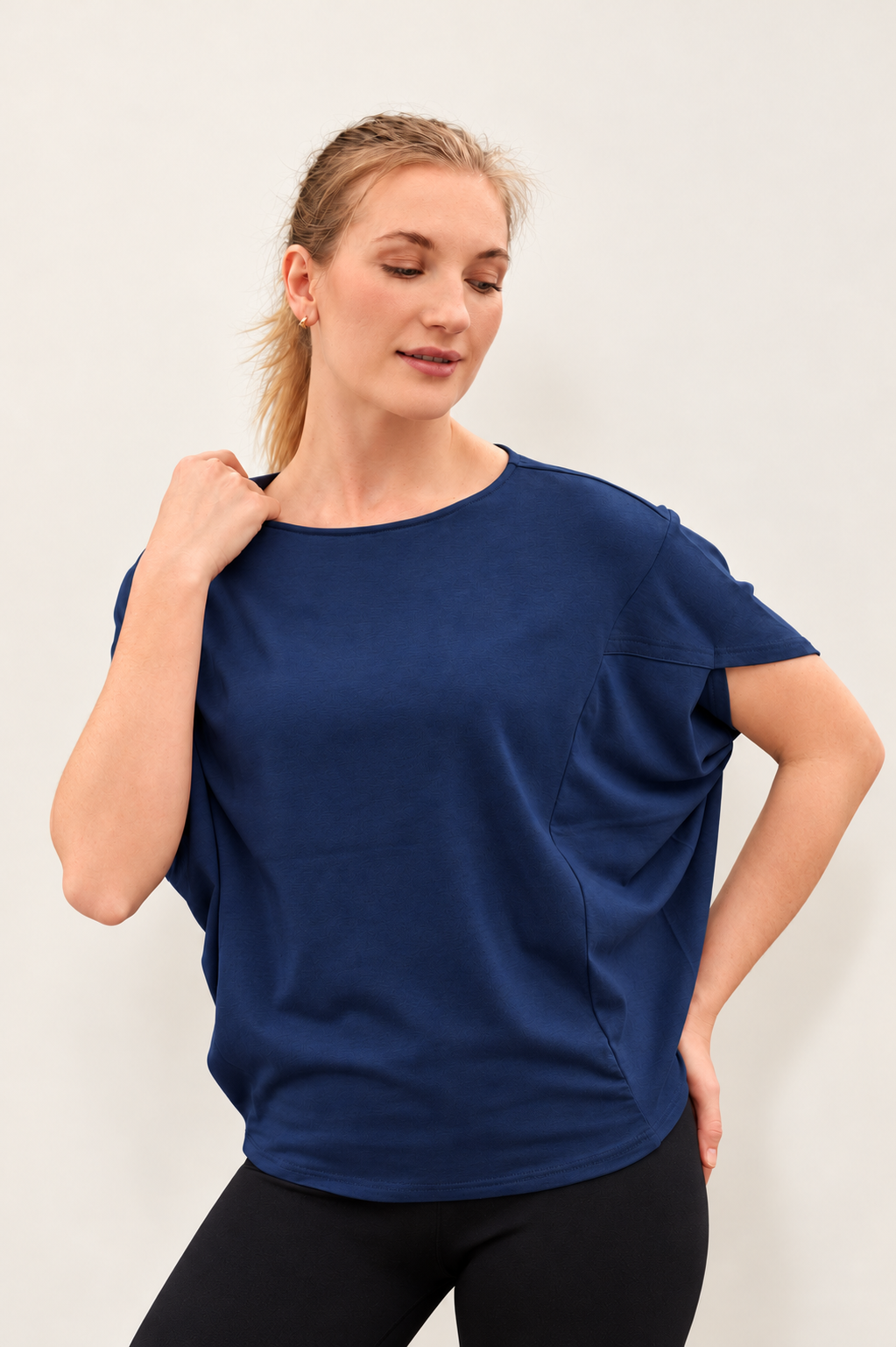 Lucia Bamboo-Blend Top (Reversible)