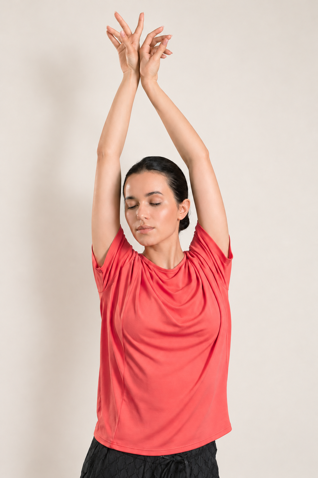 Lucia Bamboo-Blend Top (Reversible)