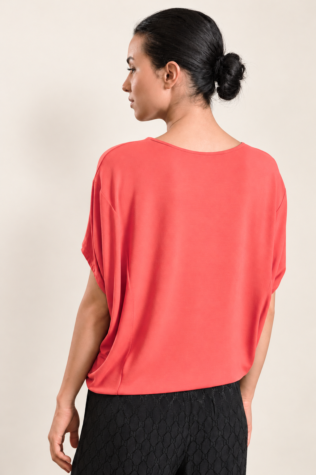 Lucia Bamboo-Blend Top (Reversible)