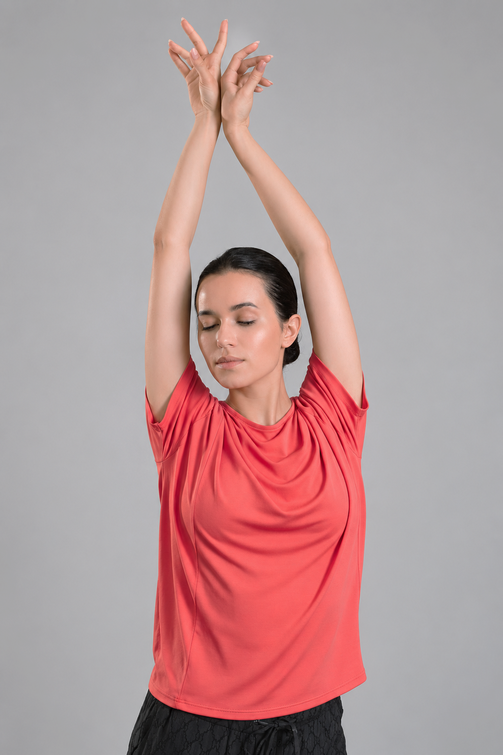 Lucia Bamboo-Blend Top (Reversible)