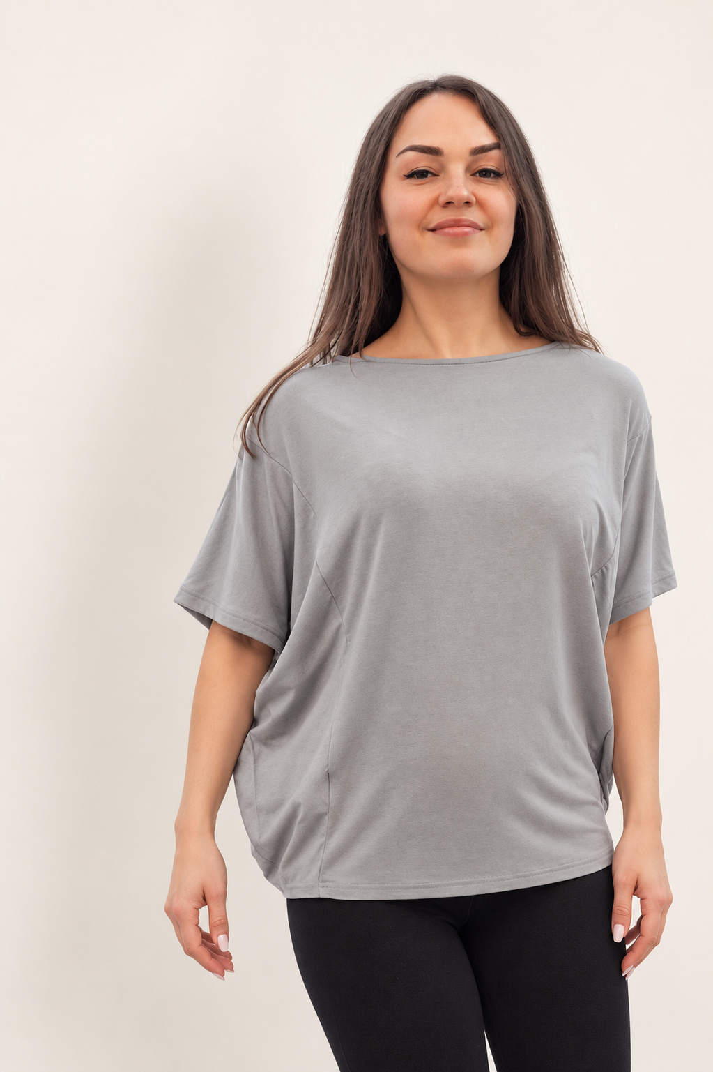 Lucia Bamboo-Blend Top (Reversible)