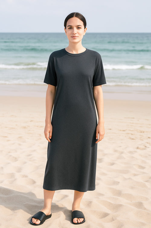 LUNA BAMBOO-BLEND DRESS