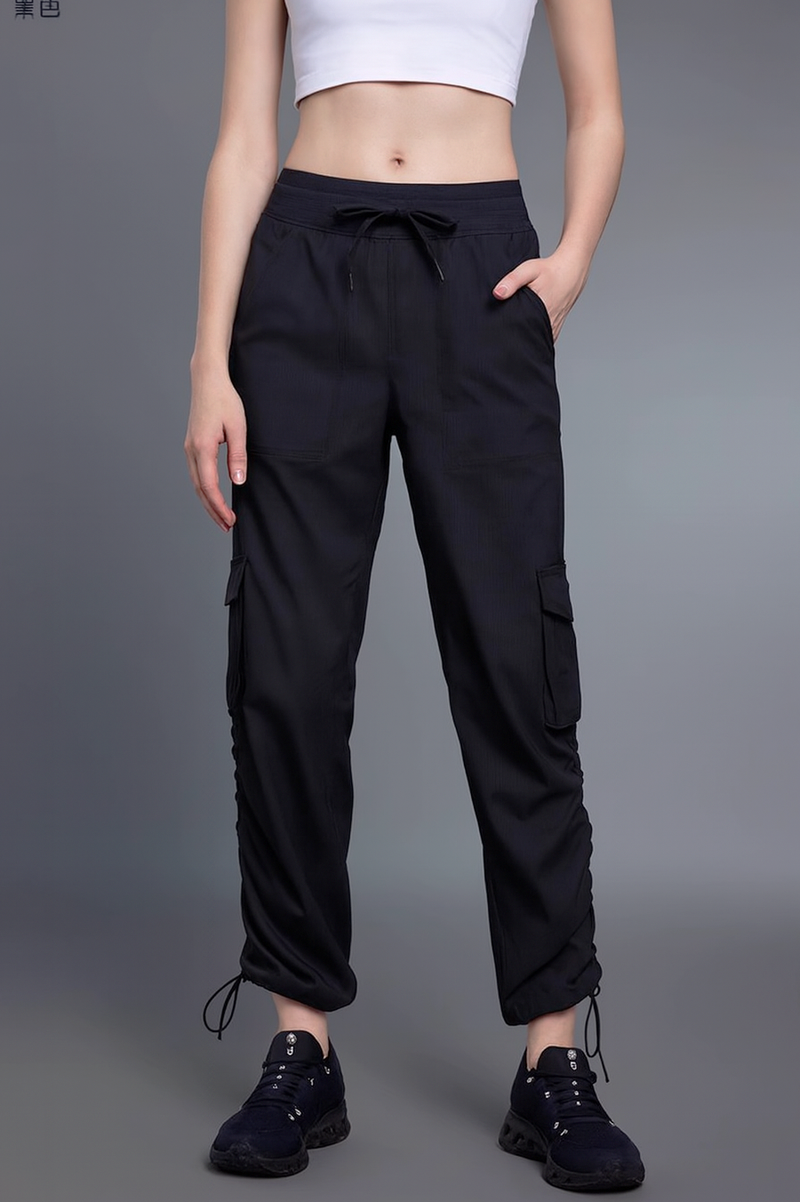MANDY CARGO FLEECE-LINED PANTS