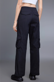MANDY CARGO FLEECE-LINED PANTS
