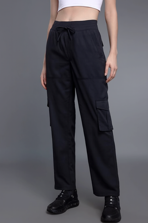 MANDY CARGO FLEECE-LINED PANTS