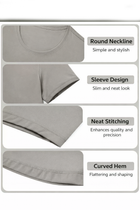 NINA ACTIVE TEE - J76 Bamboo Wear