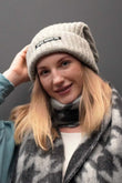KNIT OVERSIZED BEANIE - J76 Bamboo Wear