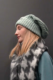 KNIT OVERSIZED BEANIE - J76 Bamboo Wear