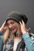 KNIT OVERSIZED BEANIE - J76 Bamboo Wear