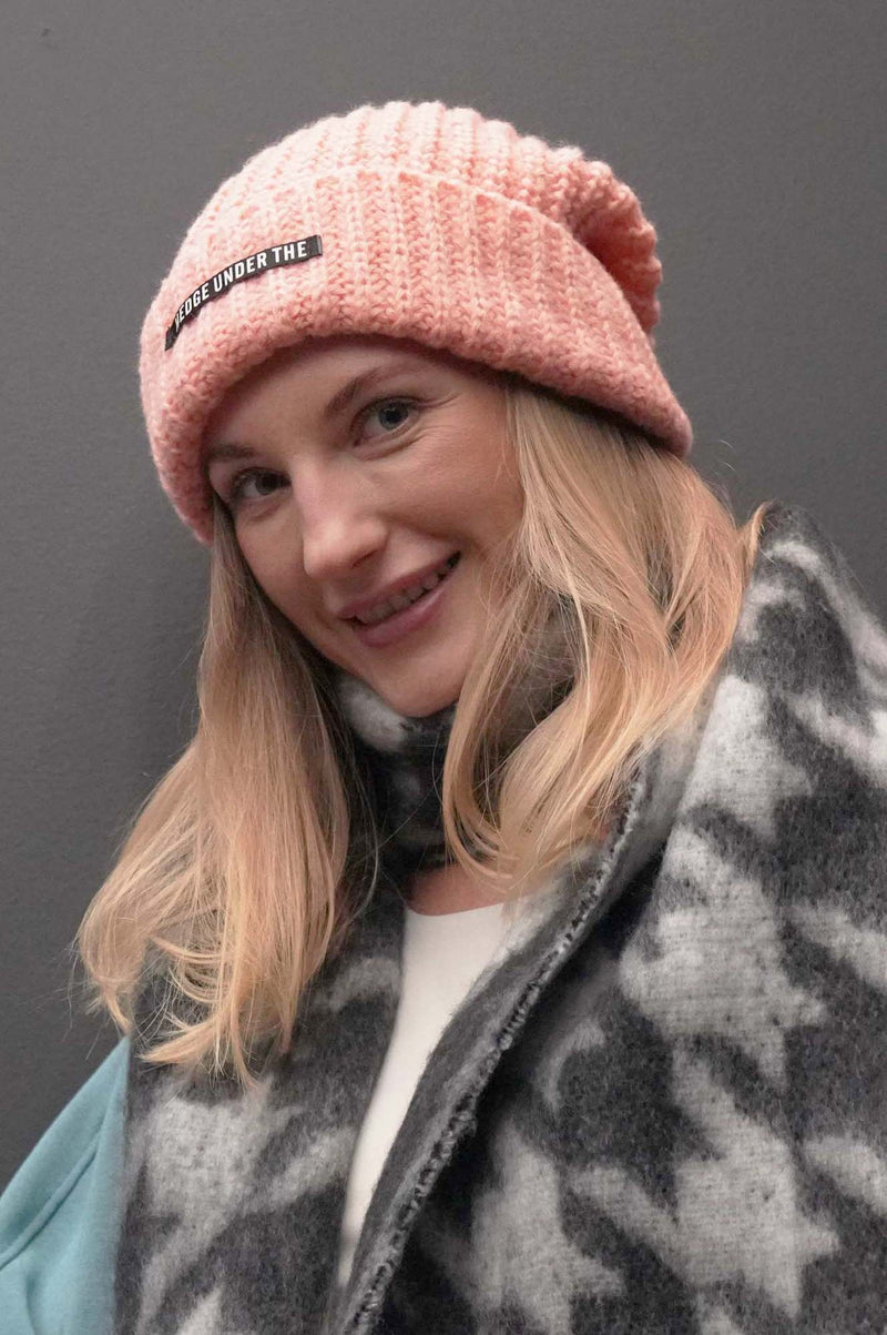 KNIT OVERSIZED BEANIE - J76 Bamboo Wear