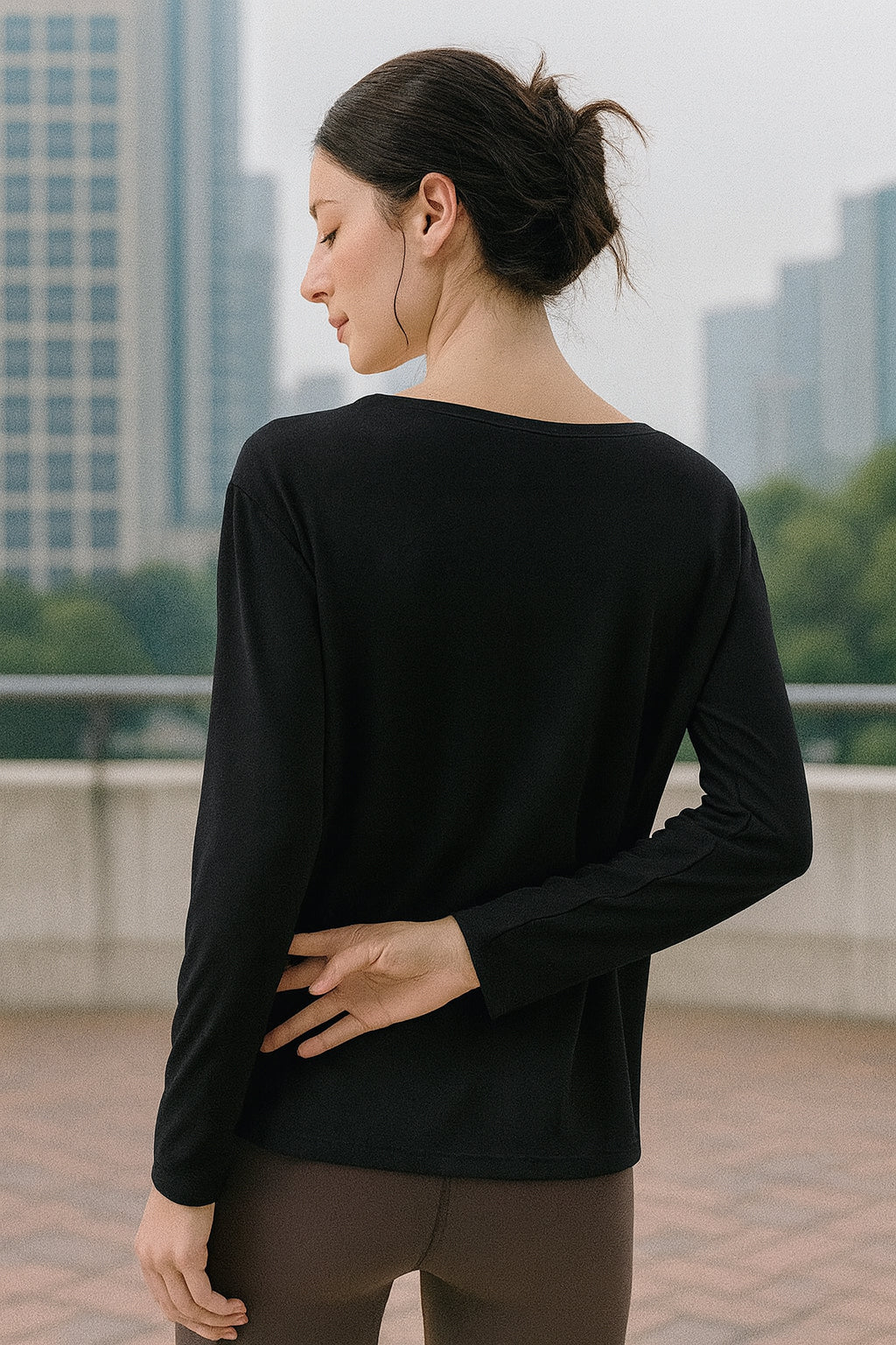 PARKER BAMBOO-BLEND TOP - J76 Bamboo Wear