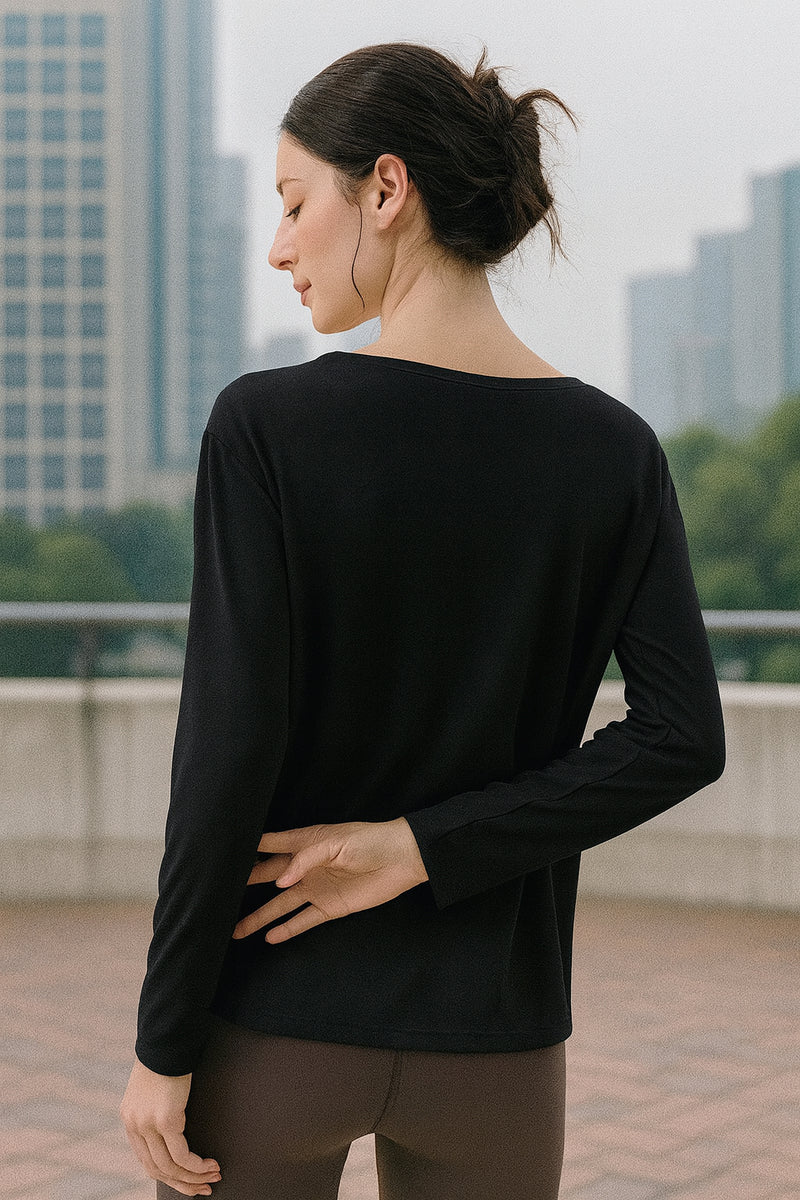 PARKER BAMBOO-BLEND TOP - J76 Bamboo Wear