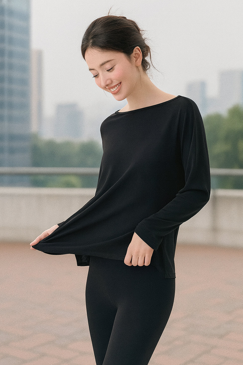 PARKER BAMBOO-BLEND TOP - J76 Bamboo Wear