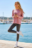 PARKER BAMBOO-BLEND TOP