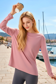 PARKER BAMBOO-BLEND TOP