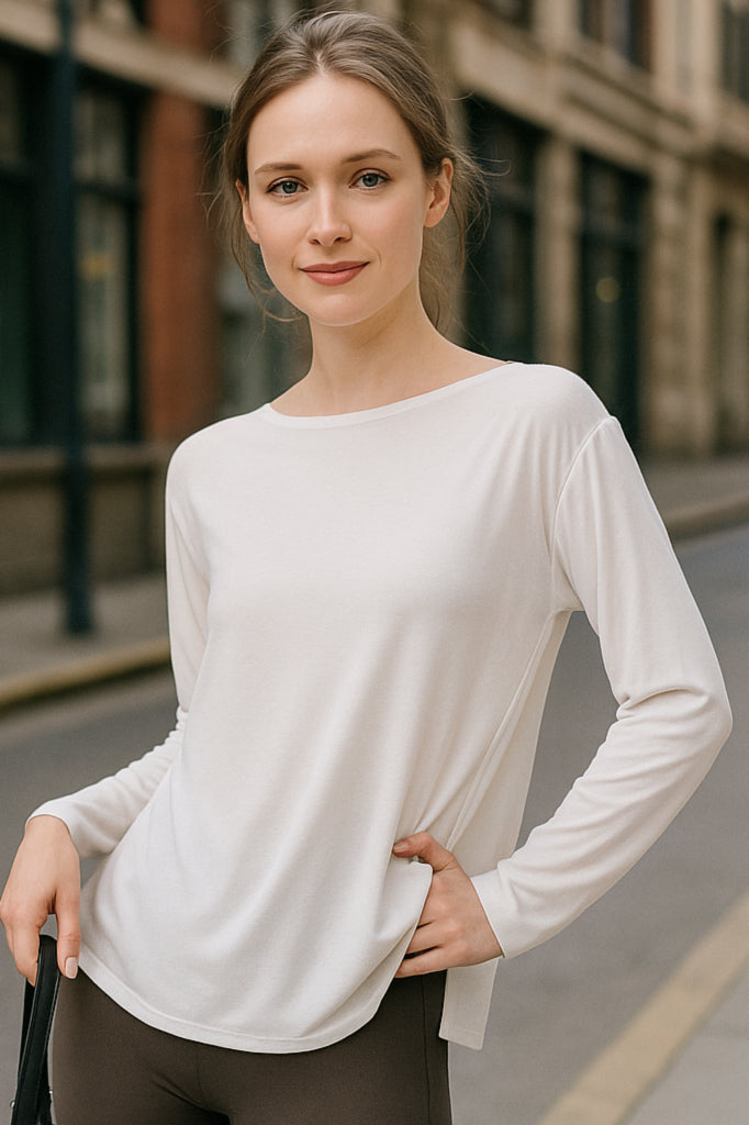 PARKER BAMBOO-BLEND TOP - J76 Bamboo Wear