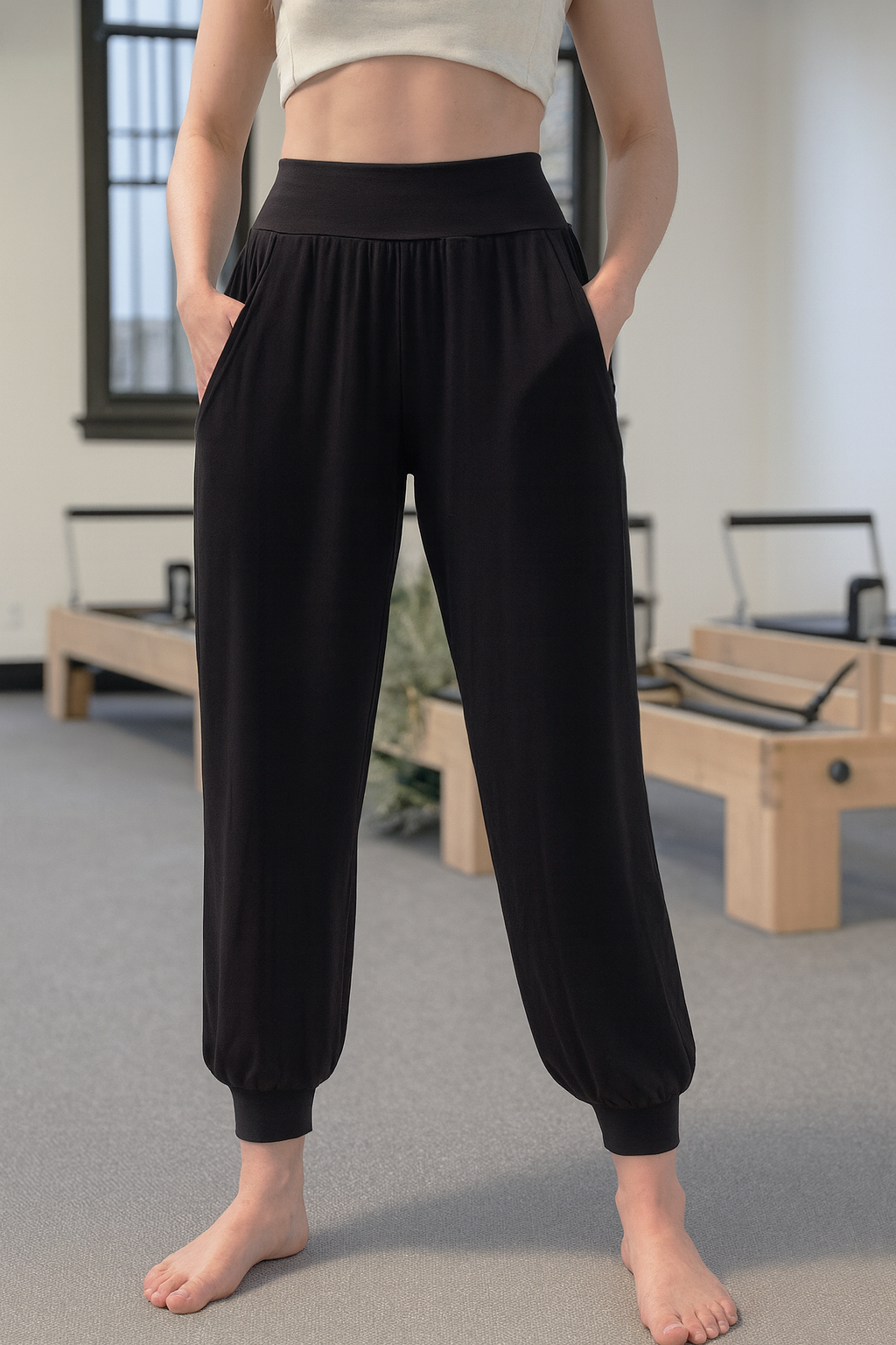 ROSIA BAMBOO-BLEND JOGGER-Restocked - J76 Bamboo Wear