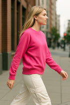 RUBY BAMBOO-BLEND FLEECE SWEATSHIRT - J76 Bamboo Wear