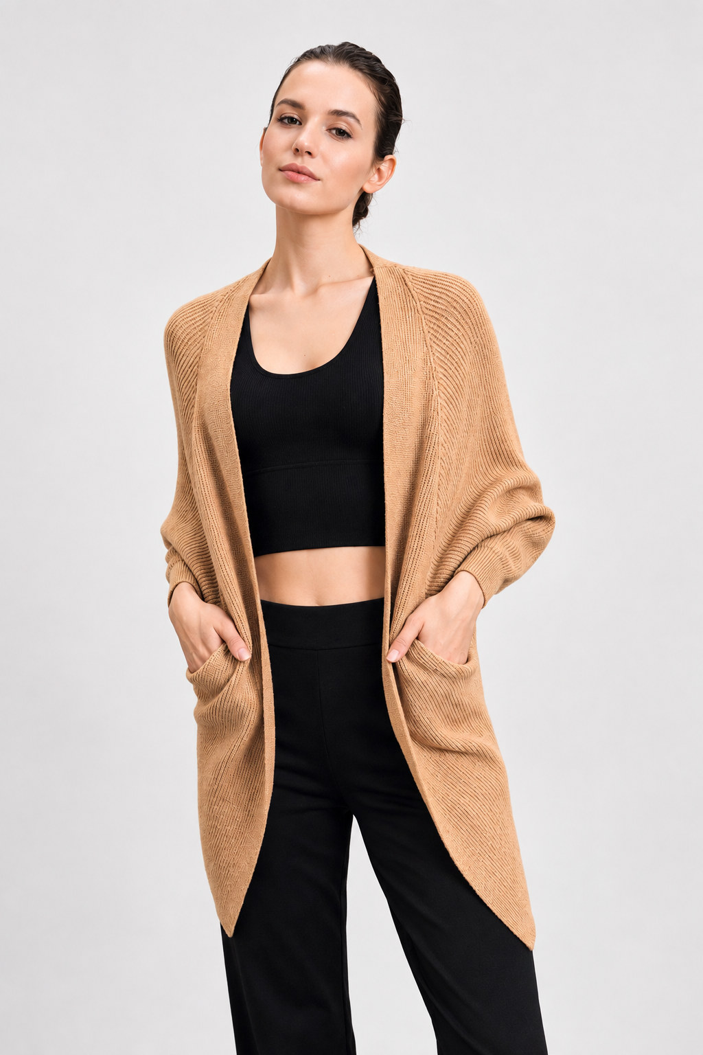 Samantha Open Knit Cardigan-Restocked