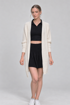 Samantha Open Knit Cardigan - J76 Bamboo Wear