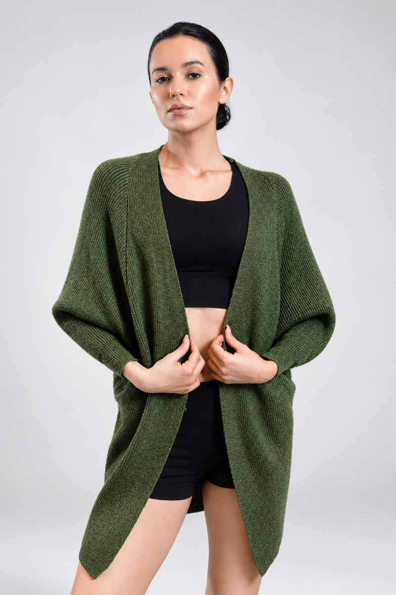 Samantha Open Knit Cardigan-Restocked