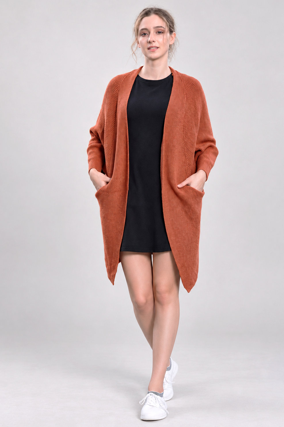 Samantha Open Knit Cardigan-Restocked