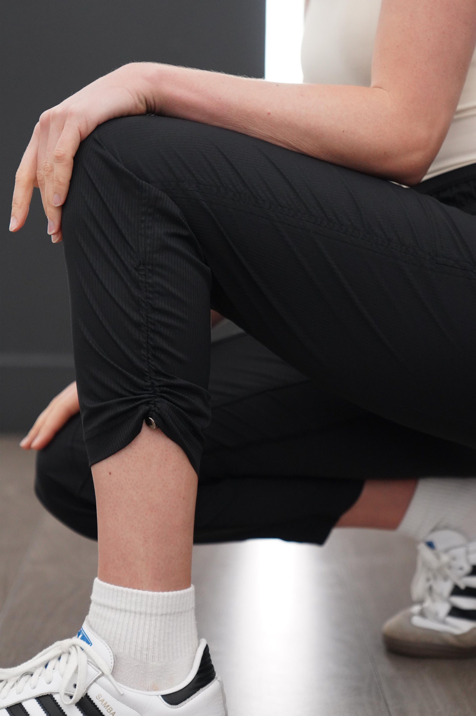 SUSAN ANKLE CROPPED PANT - J76 Bamboo Wear
