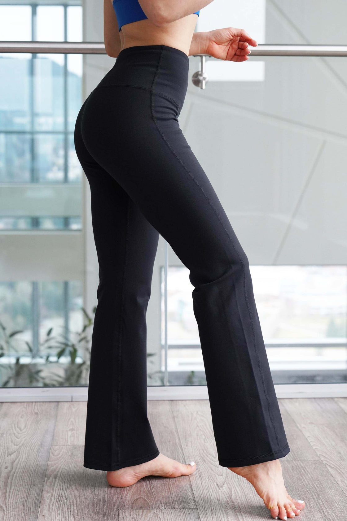 TAILORED YOGA PANTS-Extended Sizes - J76 Bamboo Wear