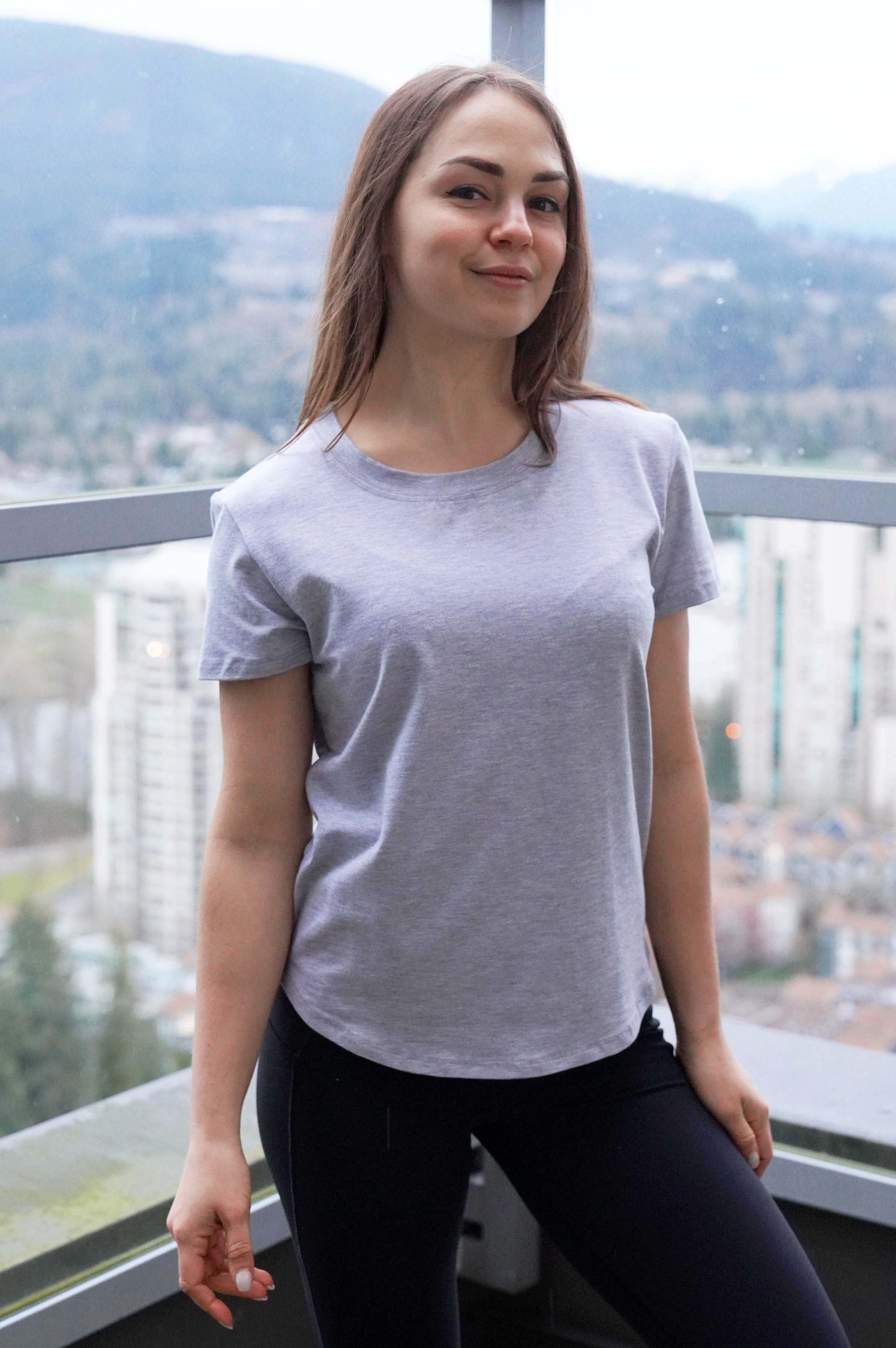 TIA BAMBOO-BLEND T-SHIRT - J76 Bamboo Wear
